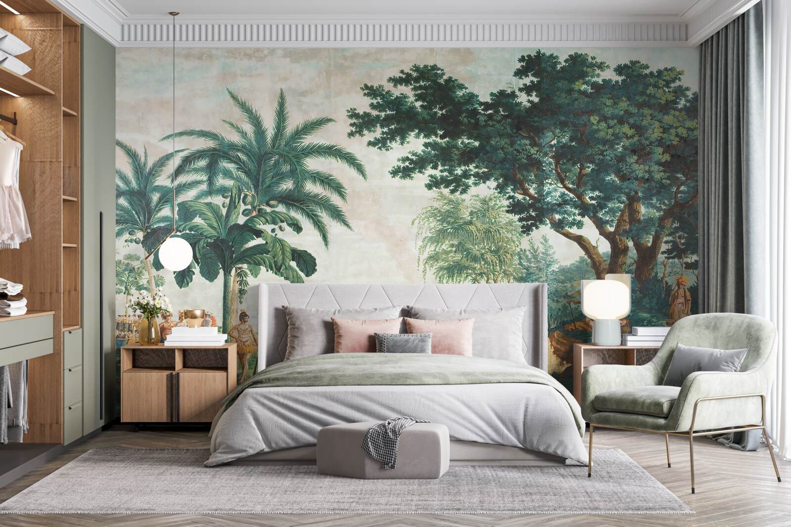 Fototapeta ľudia v džungli