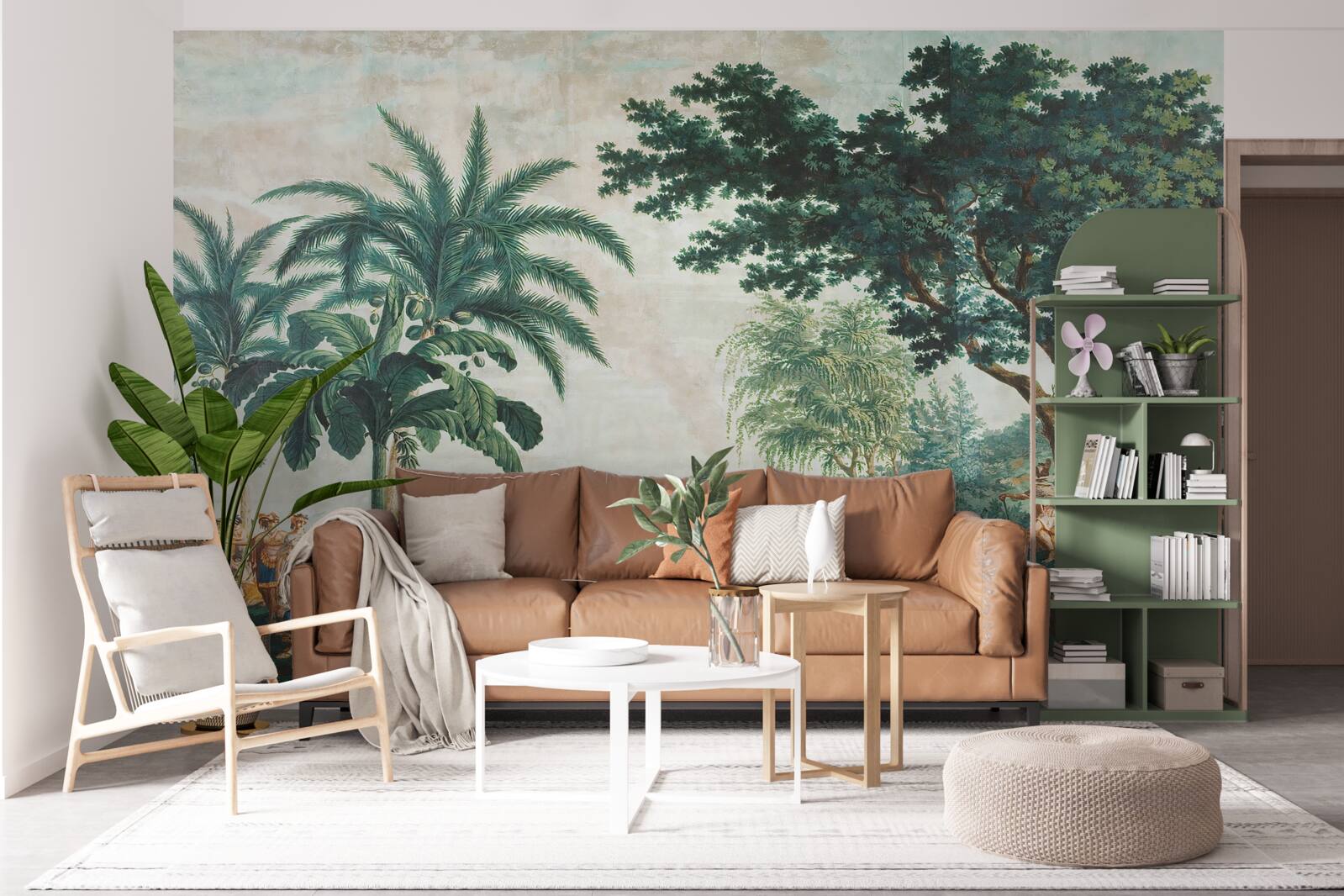 Fototapeta ľudia v džungli