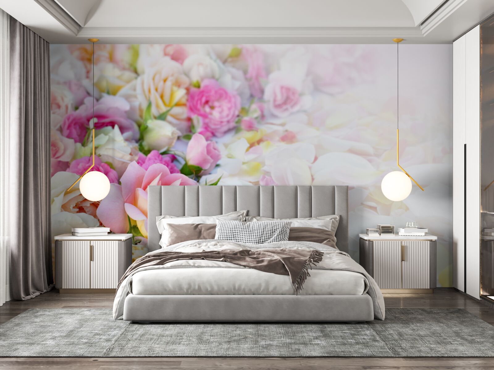 Fototapeta kytica bujné letné kvety