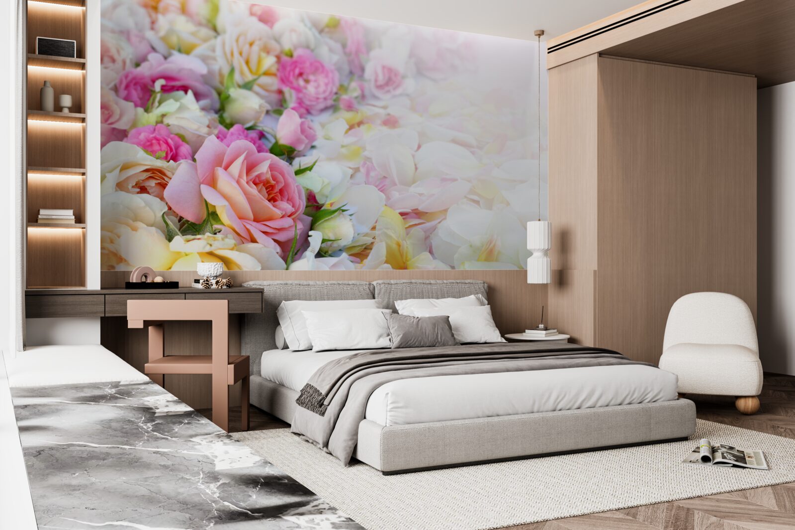 Fototapeta kytica bujné letné kvety