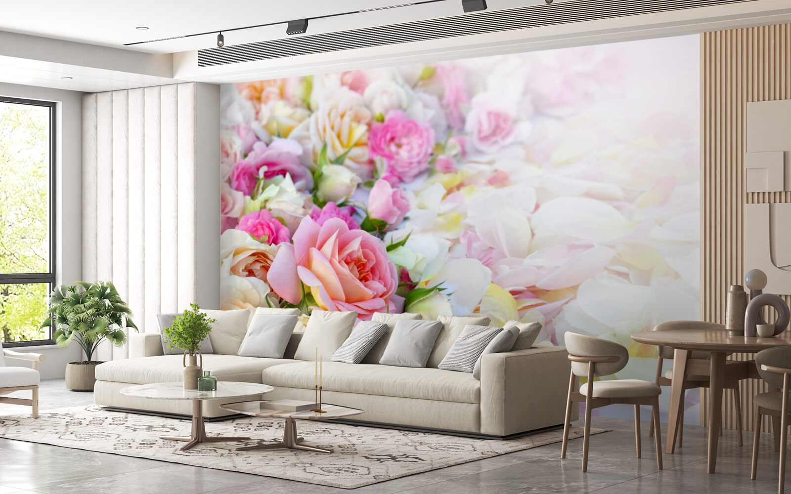 Fototapeta kytica bujné letné kvety