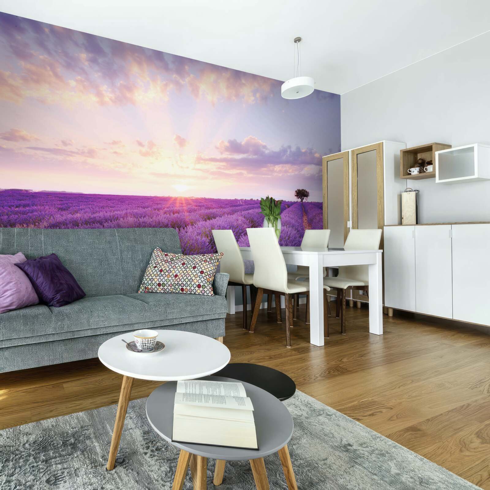 Fototapeta levanduľové pole plné arómy