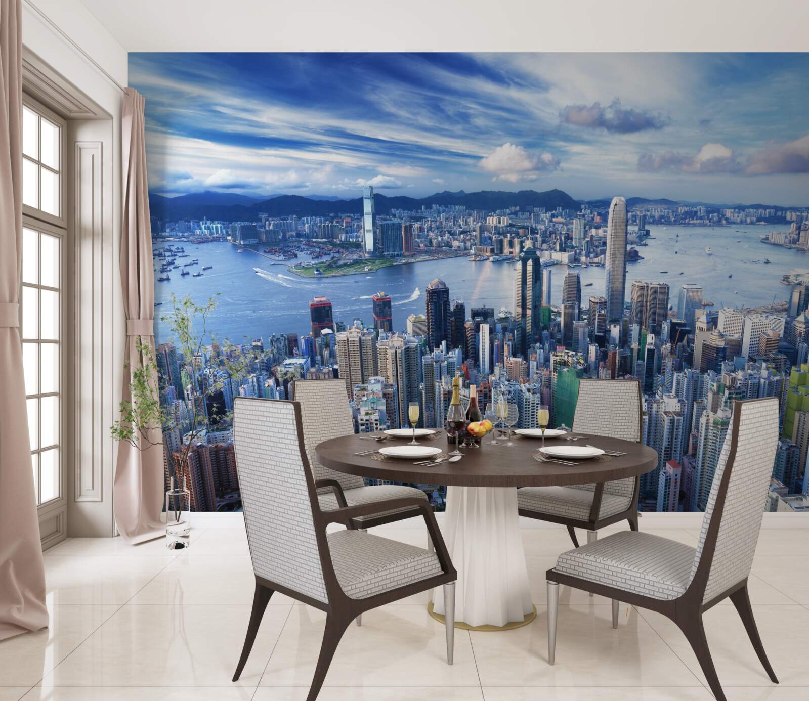 Fototapeta slnečný deň v Šanghaji