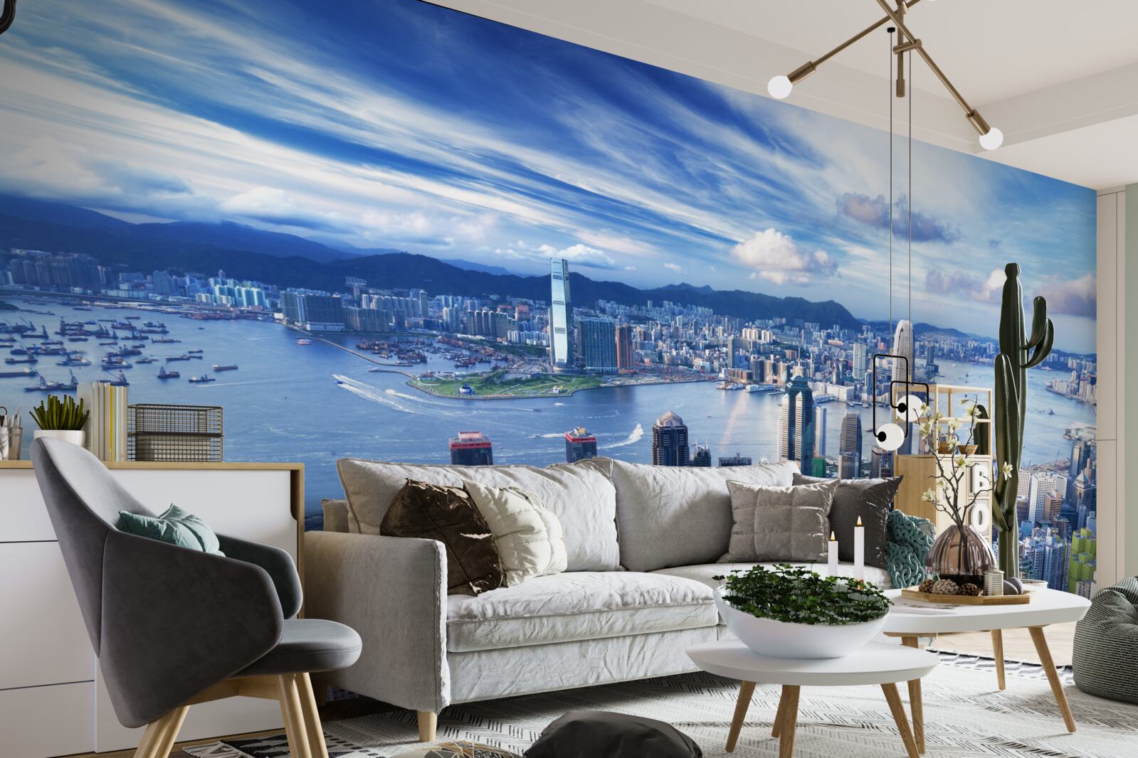 Fototapeta slnečný deň v Šanghaji