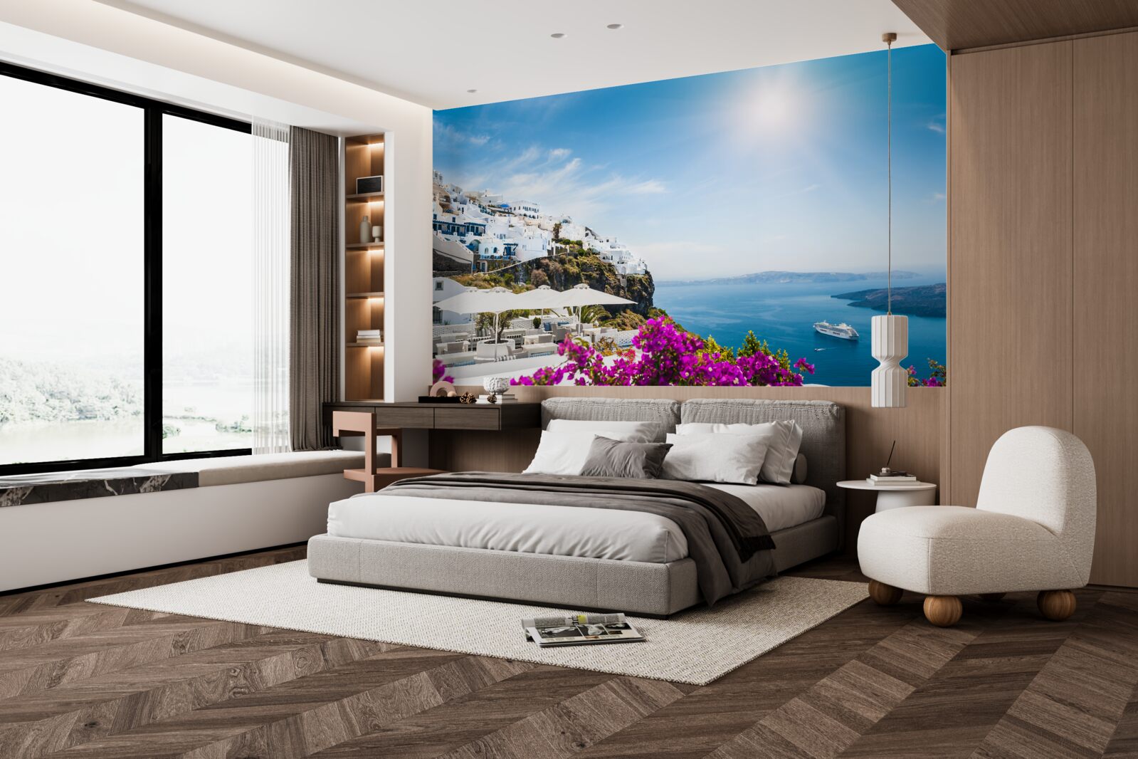 Fototapeta žiarivé slnko Grécka