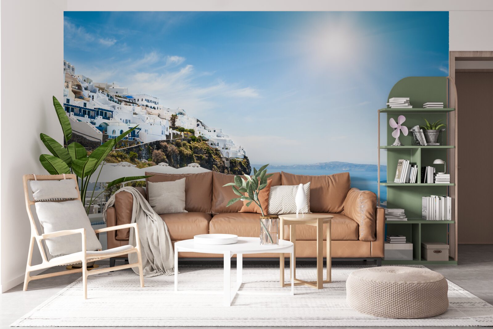 Fototapeta žiarivé slnko Grécka