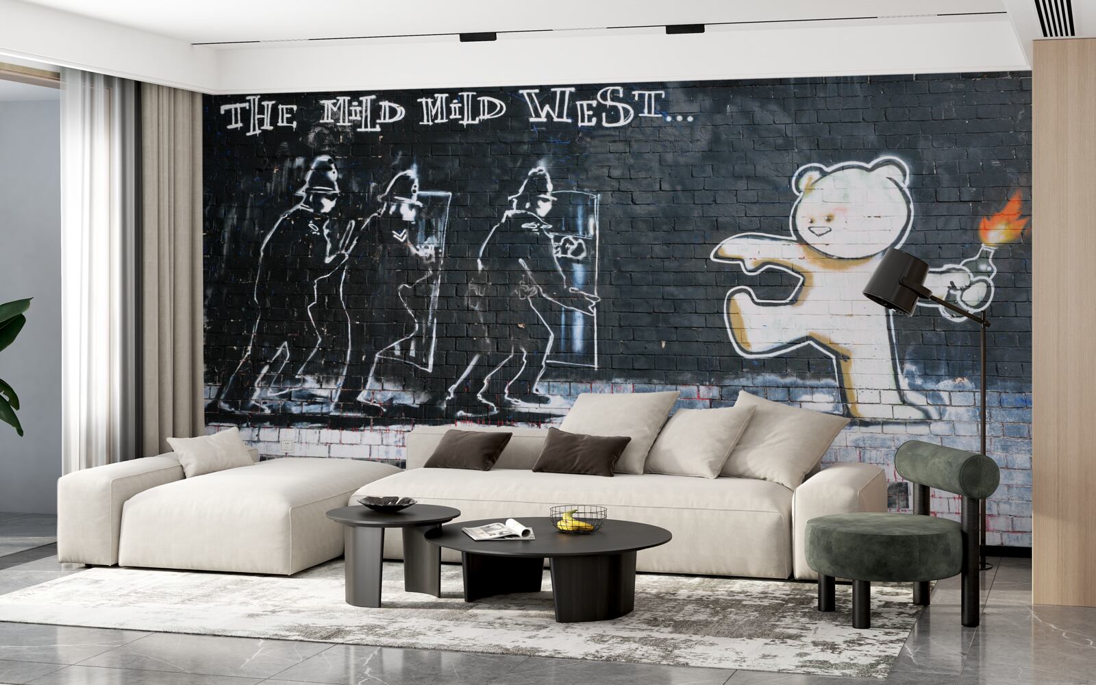 Fototapeta plagát vyzývajúci k opozícii