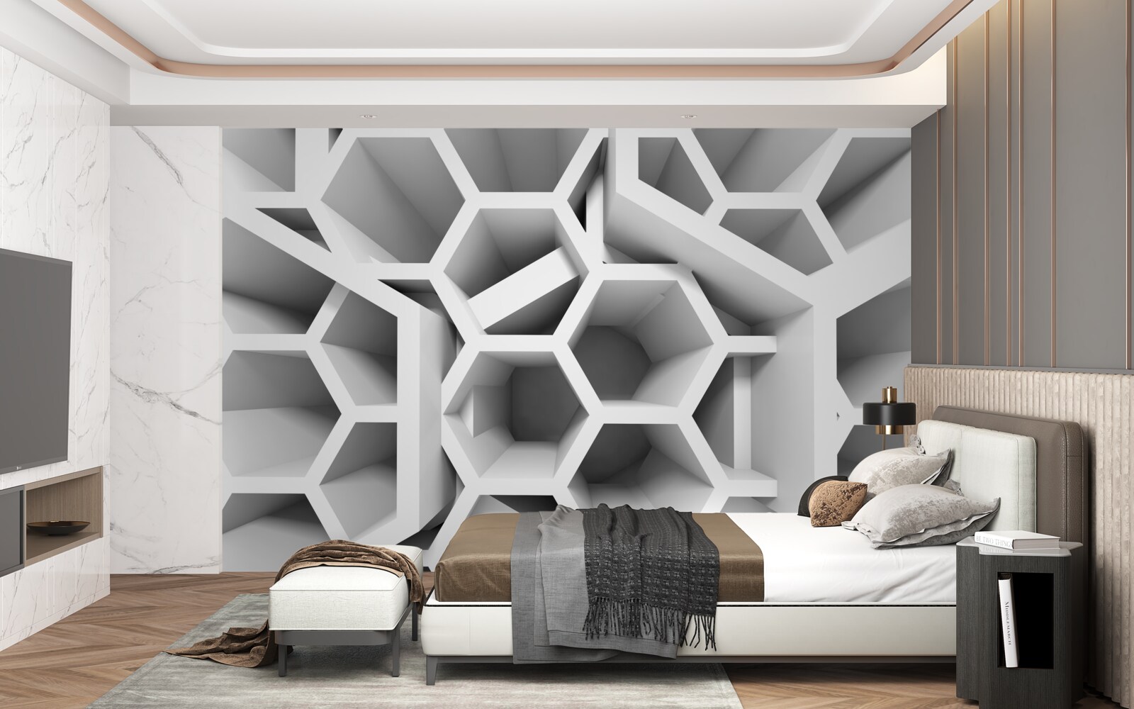 Fototapeta prázdne pravouhlé konštrukcie