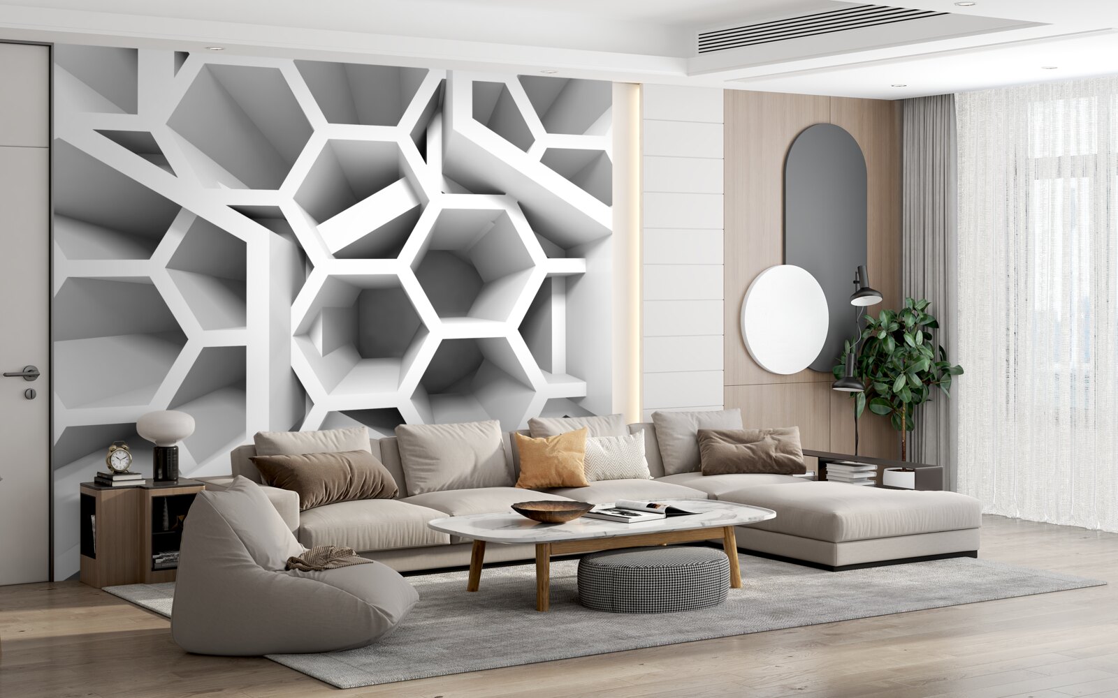 Fototapeta prázdne pravouhlé konštrukcie