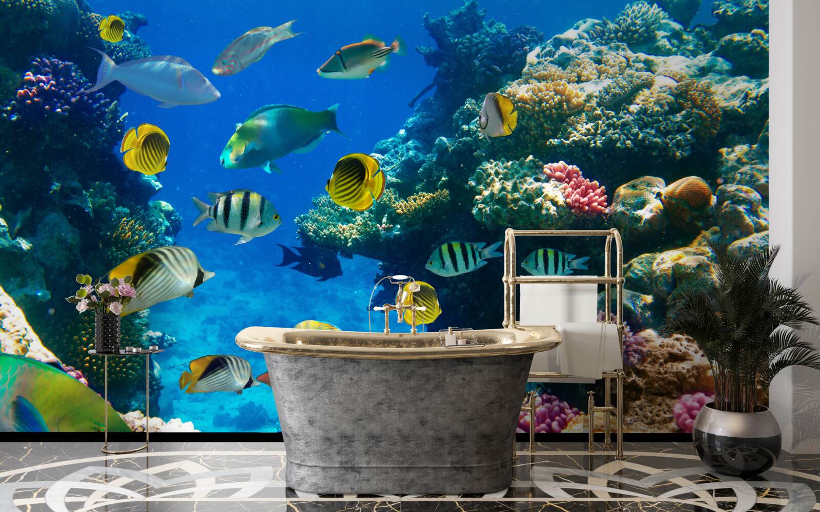 Fototapeta šikovných obyvateľov mora