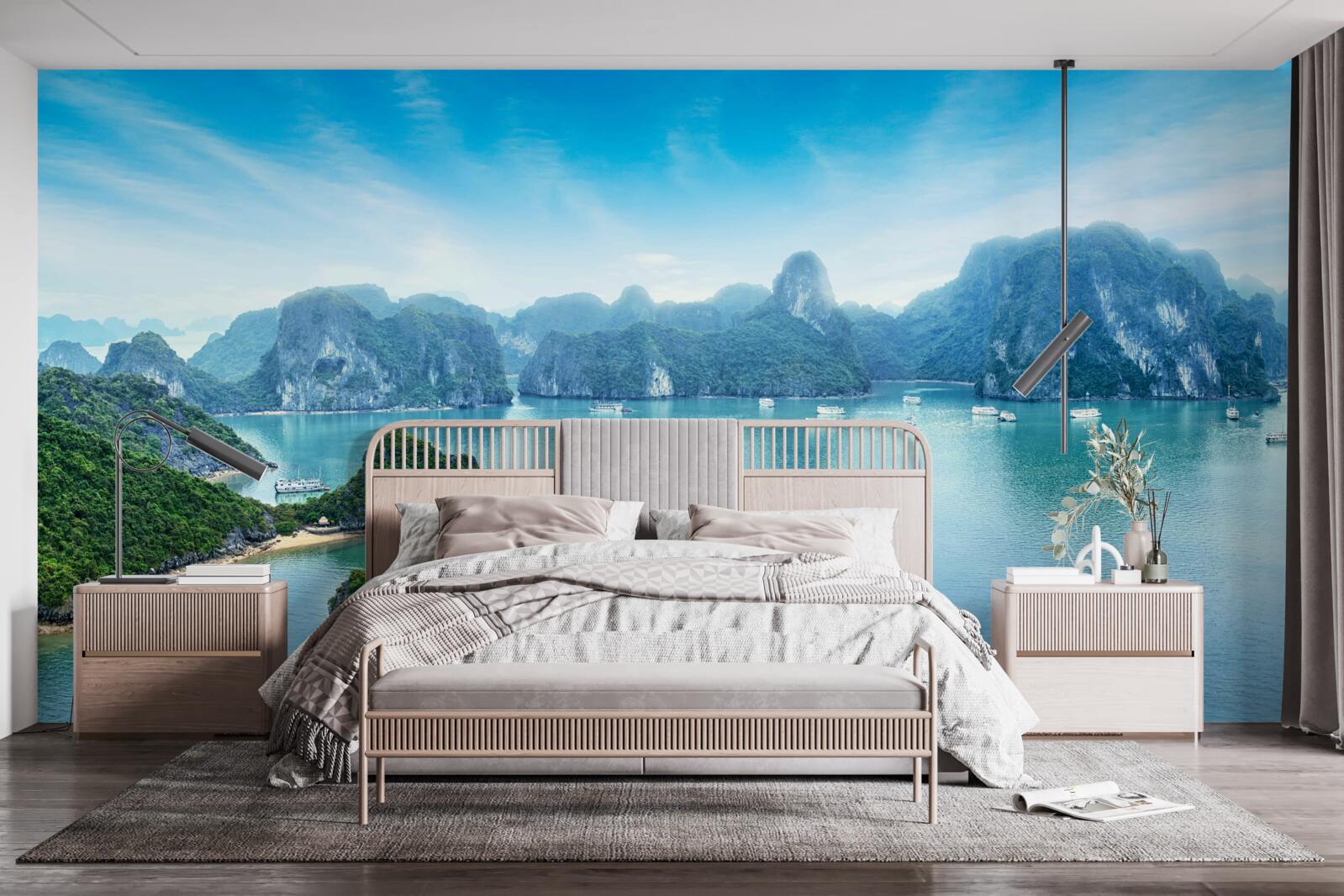 Fototapeta krásny výhľad na smaragdovéstrovy