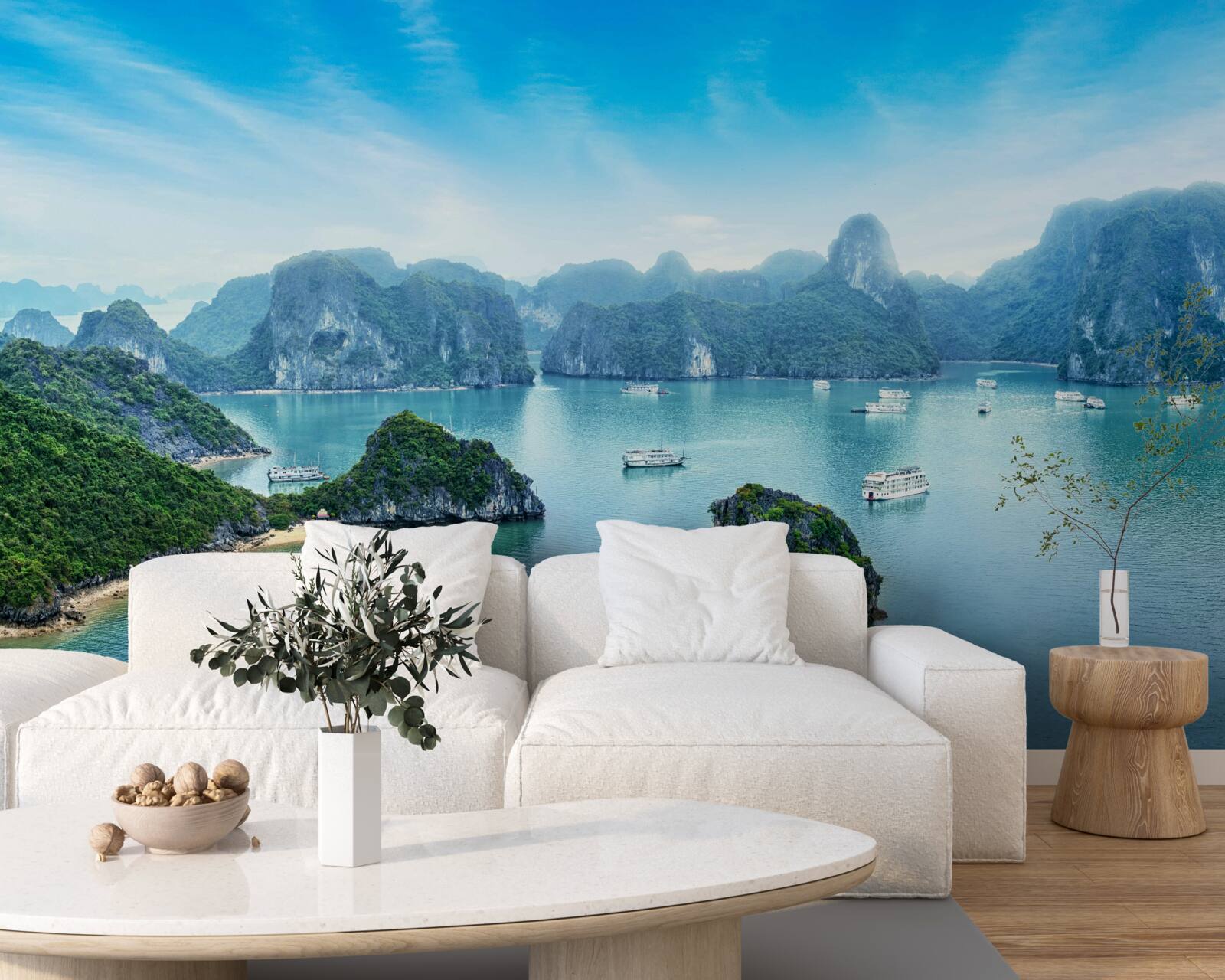 Fototapeta krásny výhľad na smaragdovéstrovy