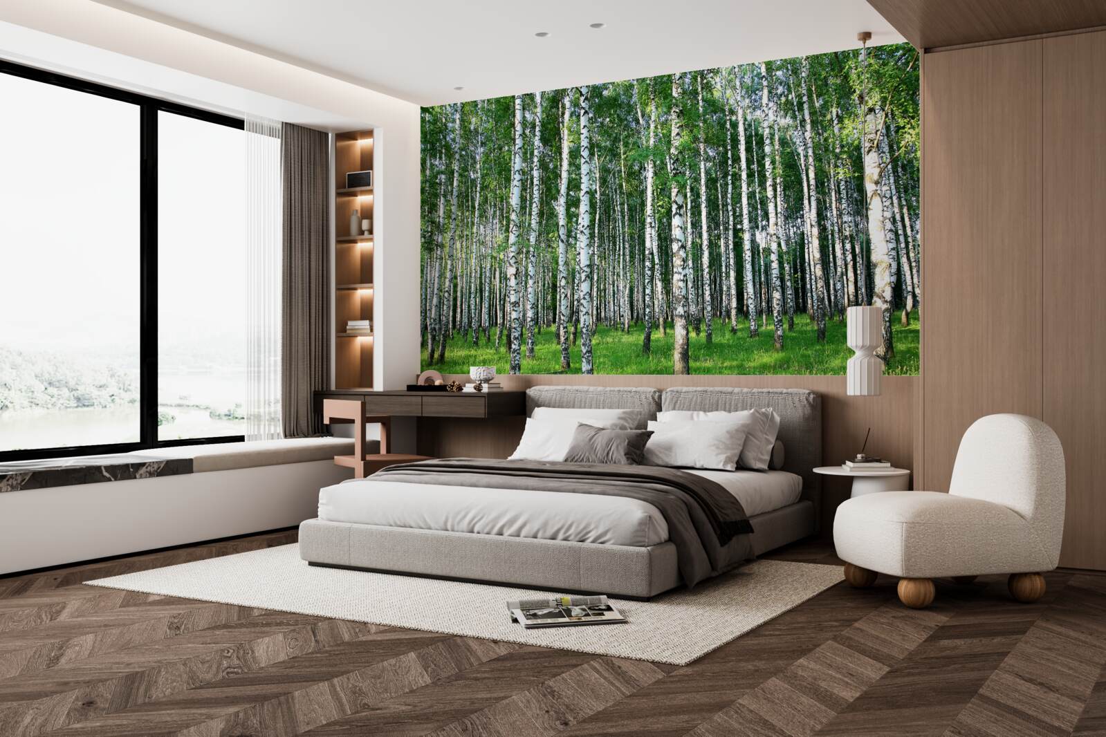 Fototapeta štíhle vánky v letnej výzdobe