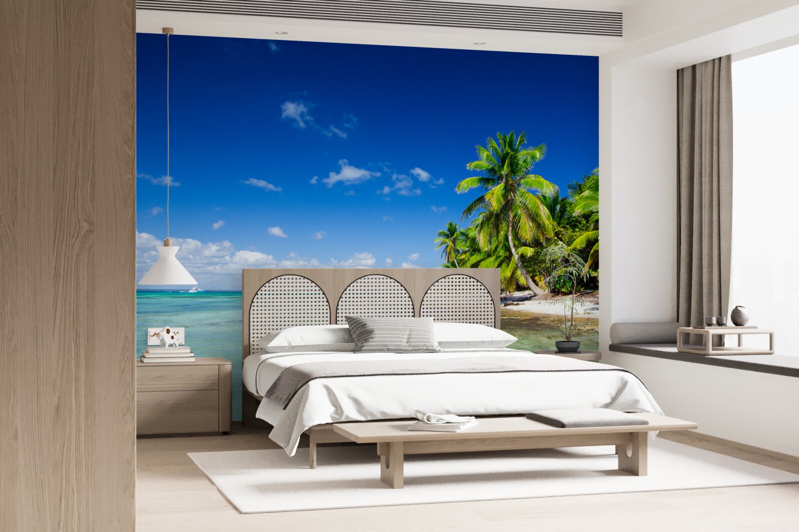 Fototapeta morské vlny na tropickom pobreží