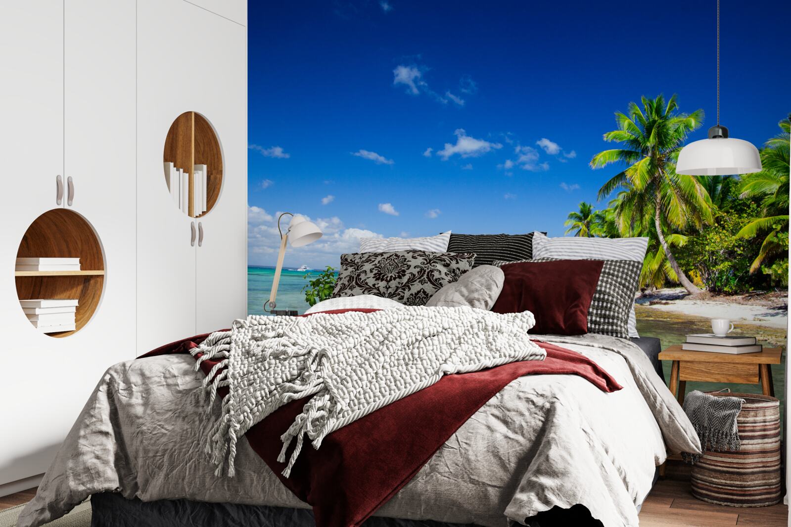 Fototapeta morské vlny na tropickom pobreží