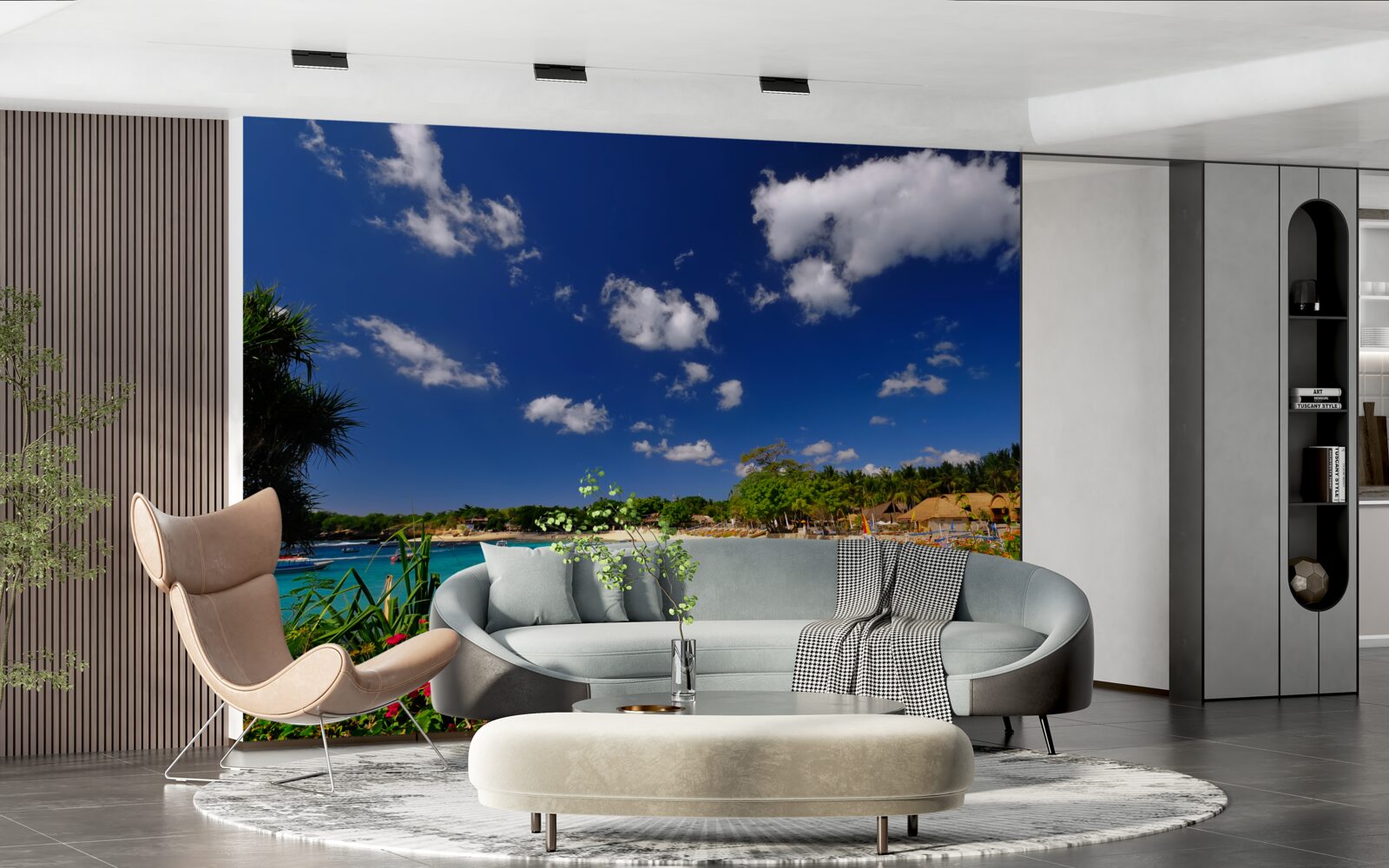 Fototapeta pokojné letné pobrežie Ostrova