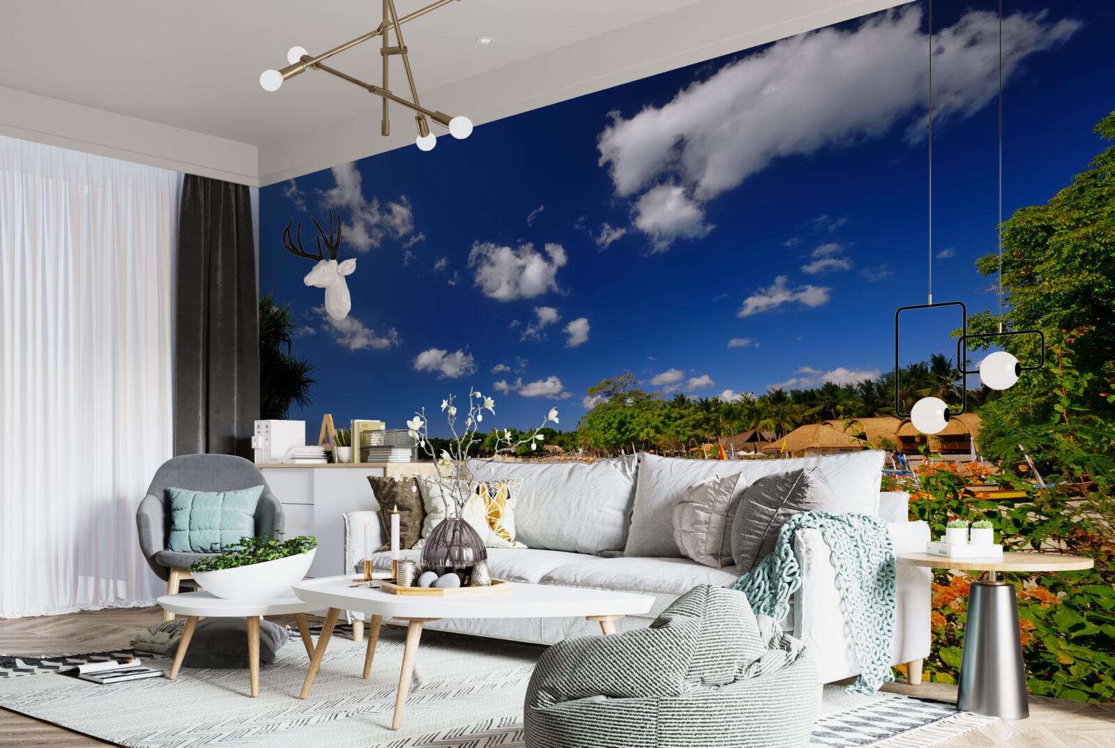 Fototapeta pokojné letné pobrežie Ostrova