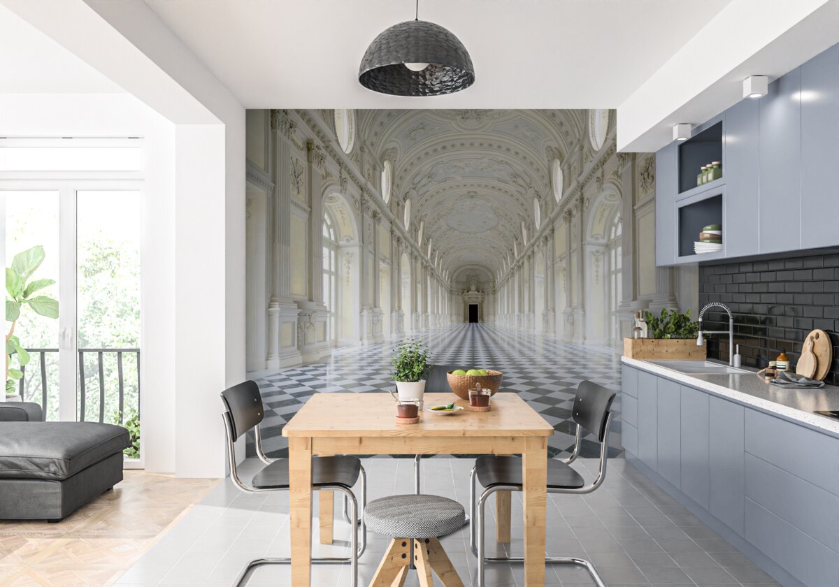 Fototapeta mozaiky v luxusnom zámku