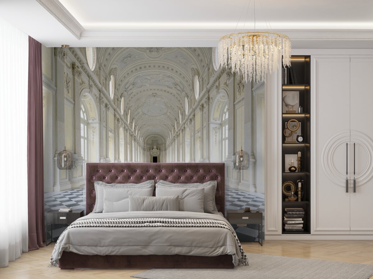 Fototapeta mozaiky v luxusnom zámku