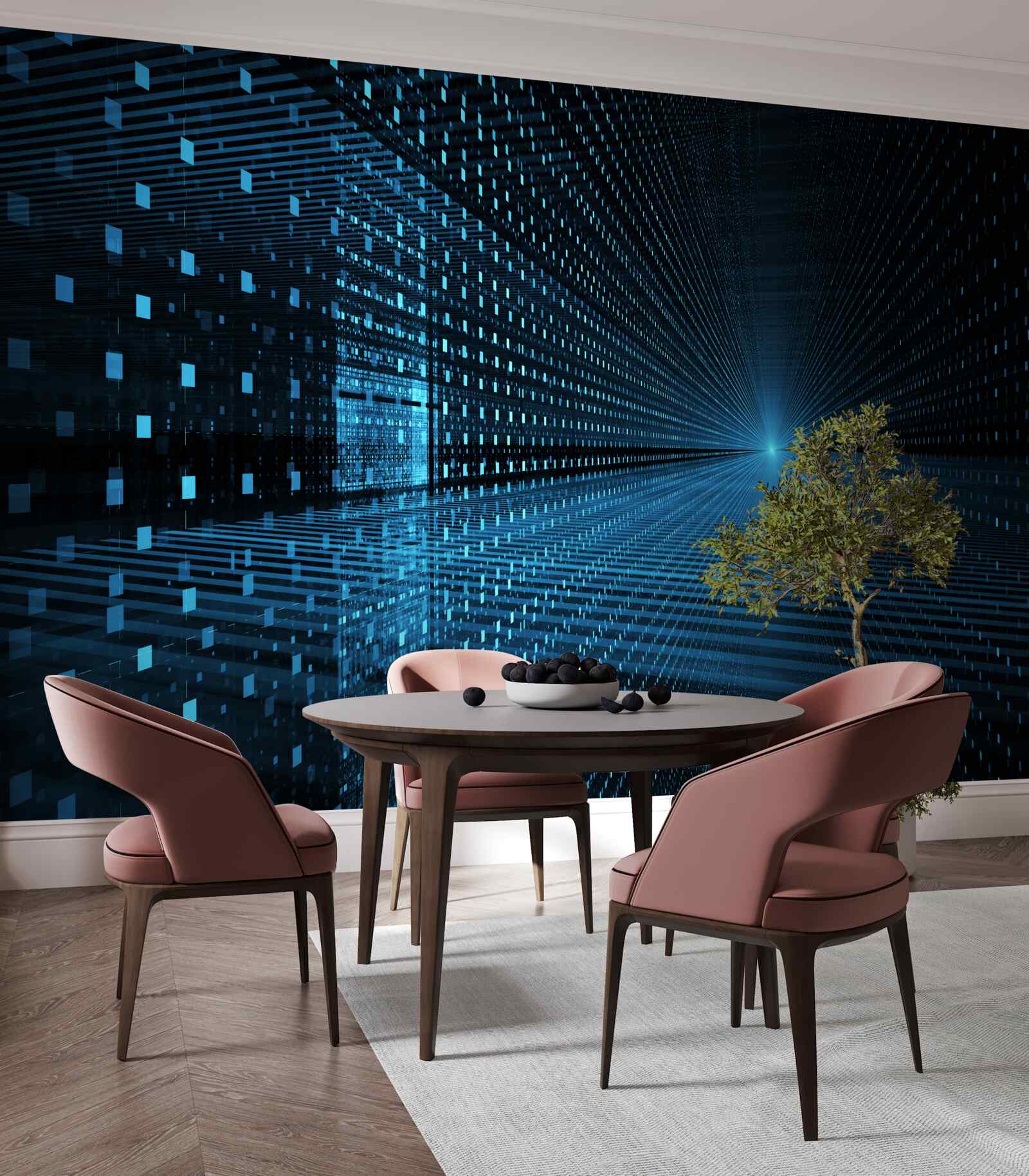 Fototapeta svetelný signál v abstraktnej forme