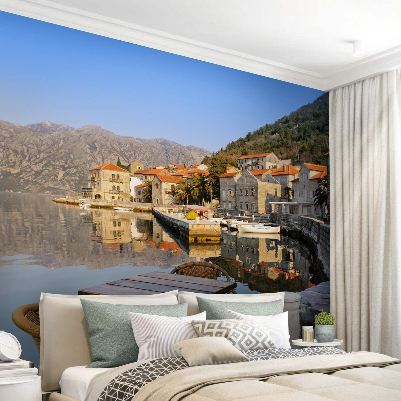 Fototapeta pohodlný priestor na dych na brehu rieky