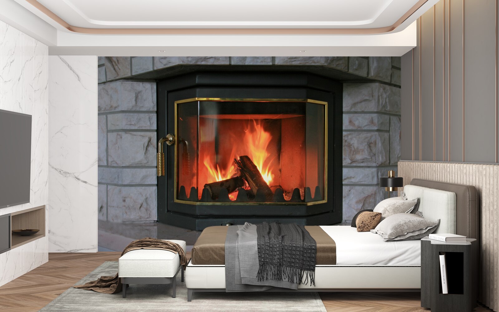 Fototapeta krb v kamennej stene