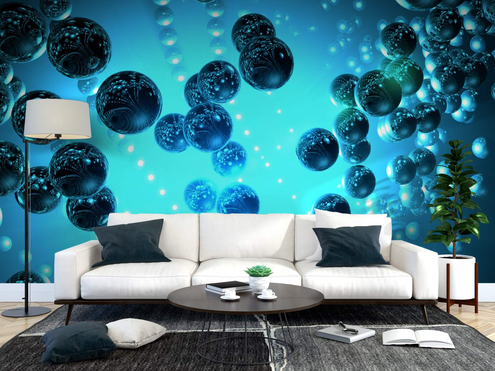 Fototapeta voda v pohári sú zložené z molekúl