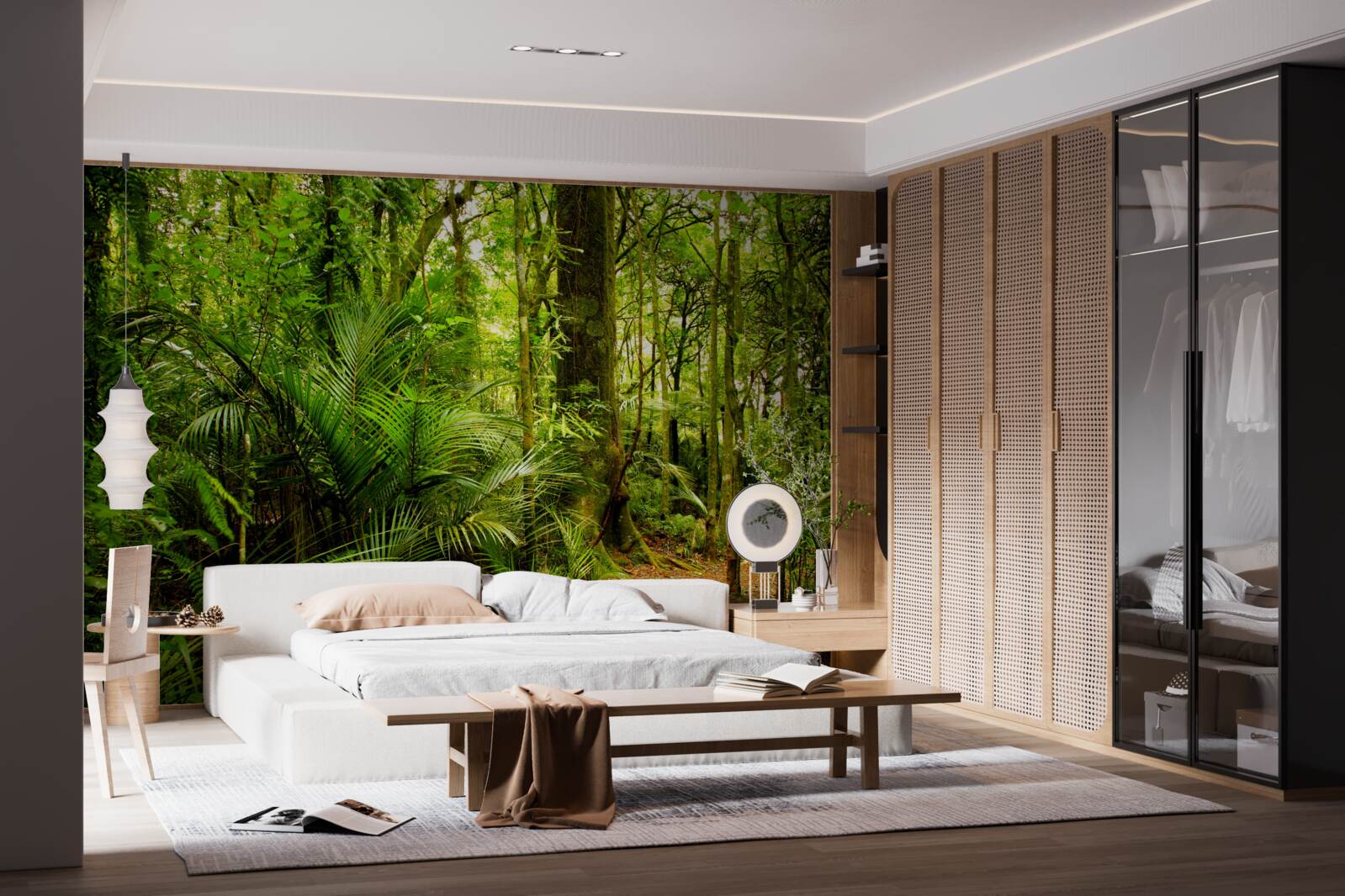 Fototapeta bujné smaragdové dažďové pralesy