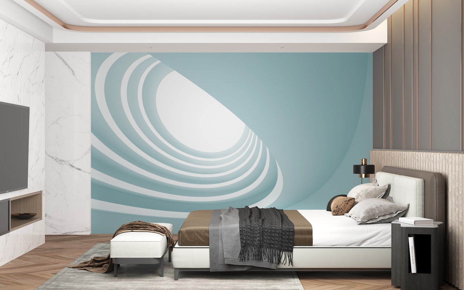 Fototapeta vír abstrakt