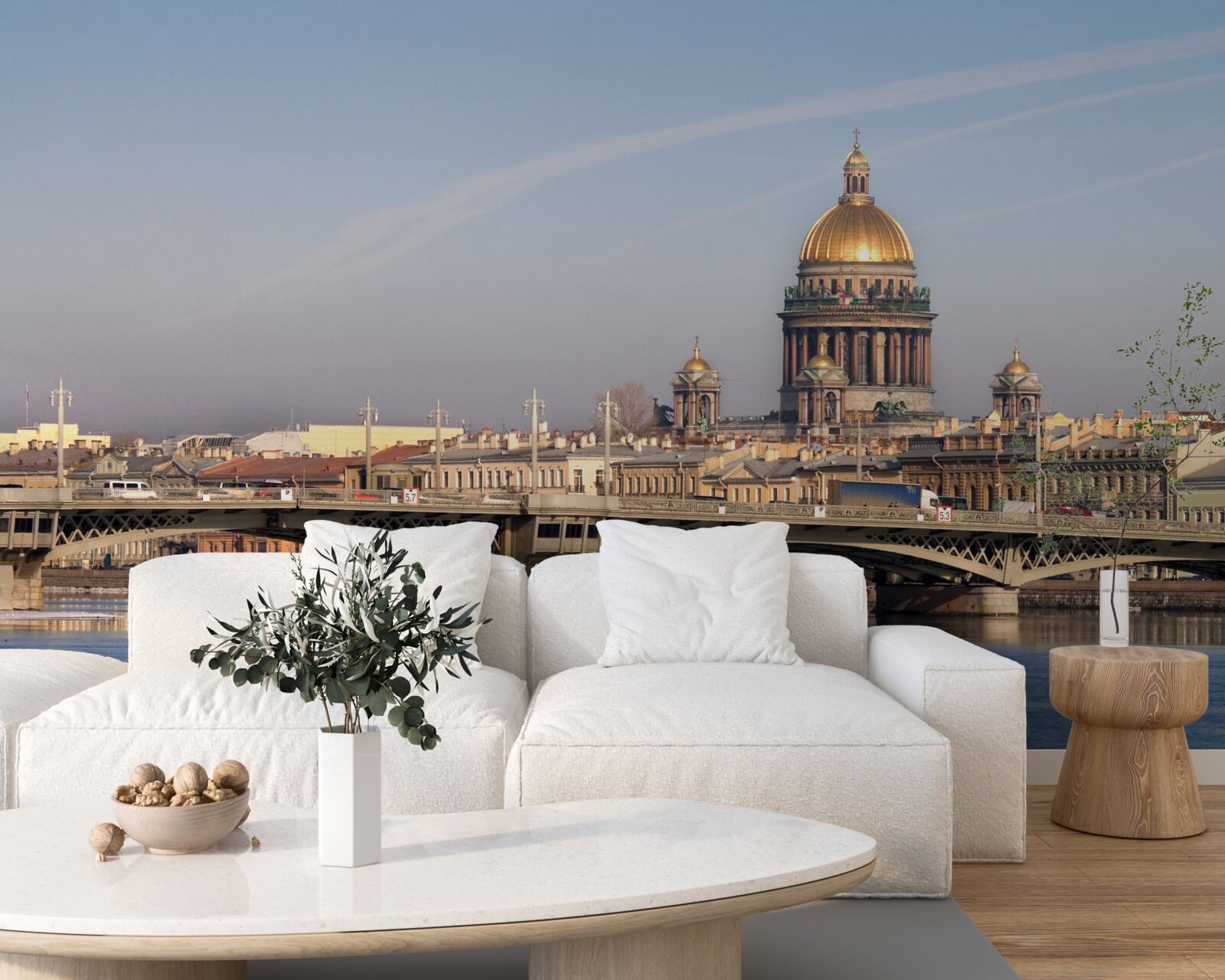 Fototapeta kostolná kupola zolata zadí panoráma mesta