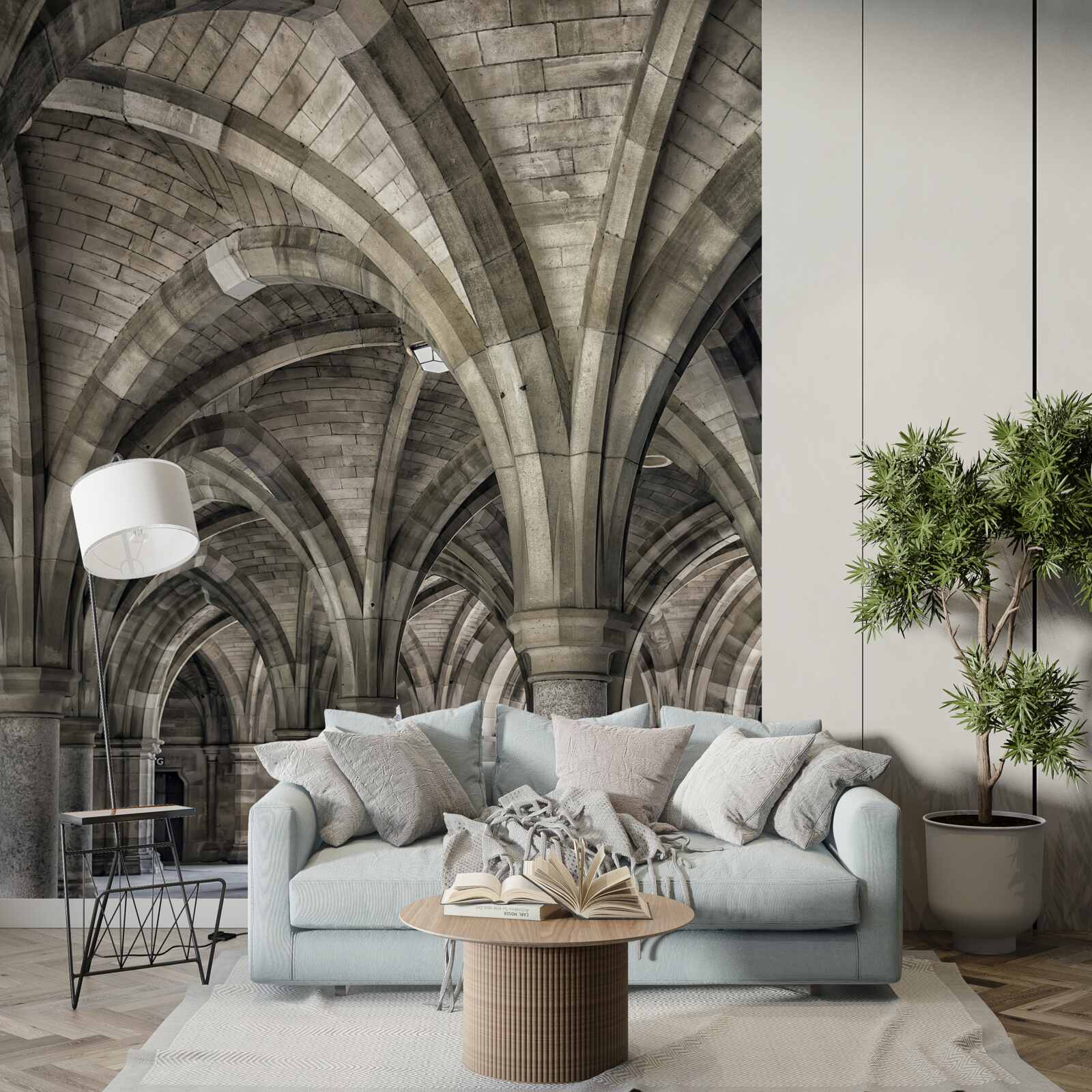 Fototapeta vysoké oblúky s okrúhleho kameňa