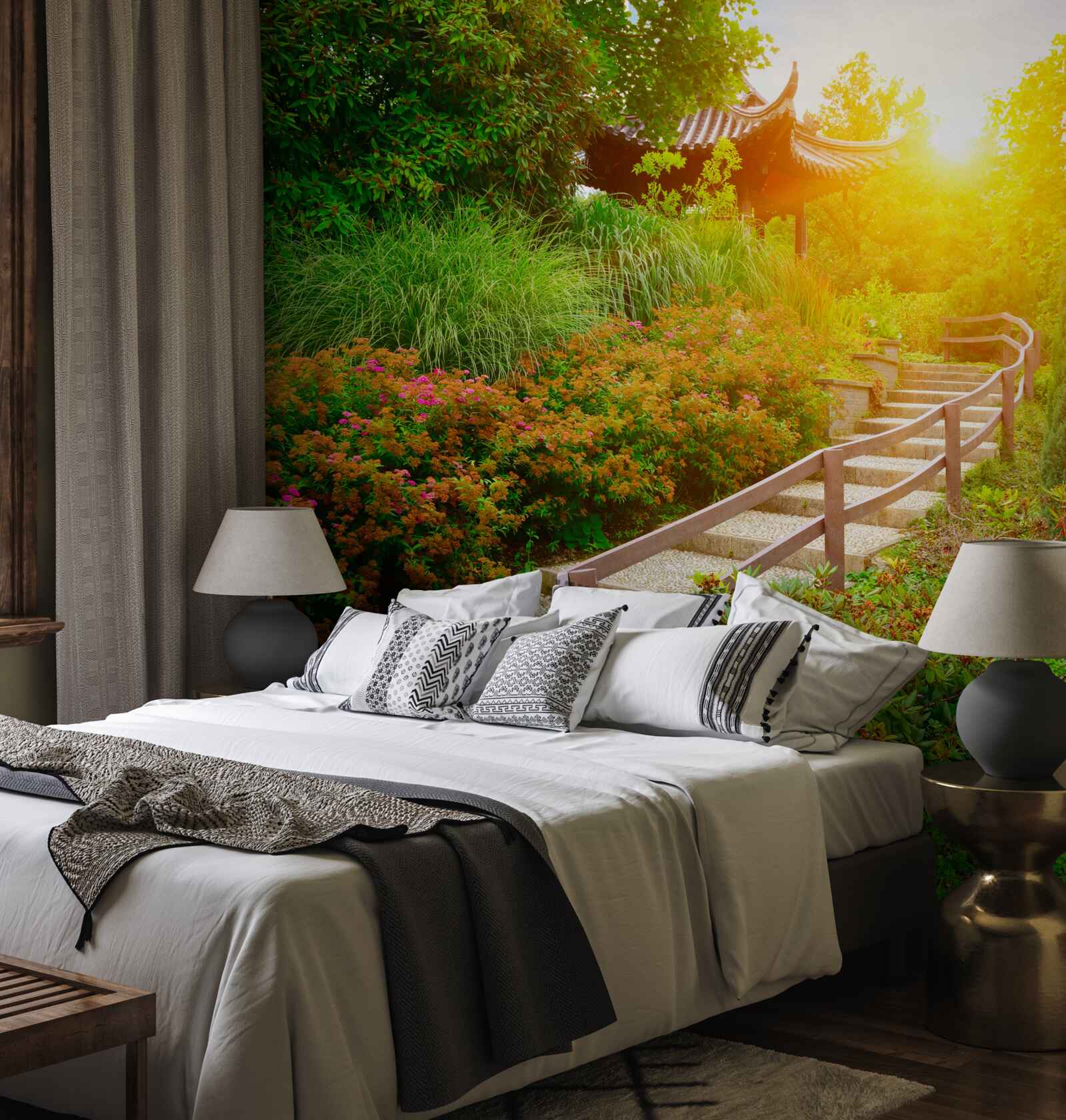 Fototapeta cesta domov za úsvitom