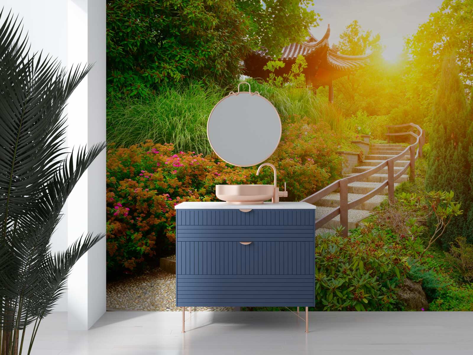 Fototapeta cesta domov za úsvitom