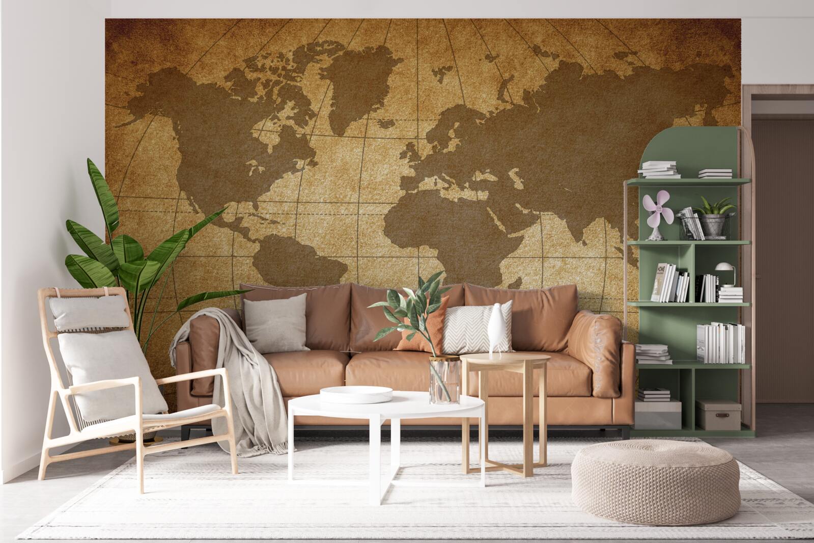 Fototapeta zemeguľa rozložená ako mapa sv