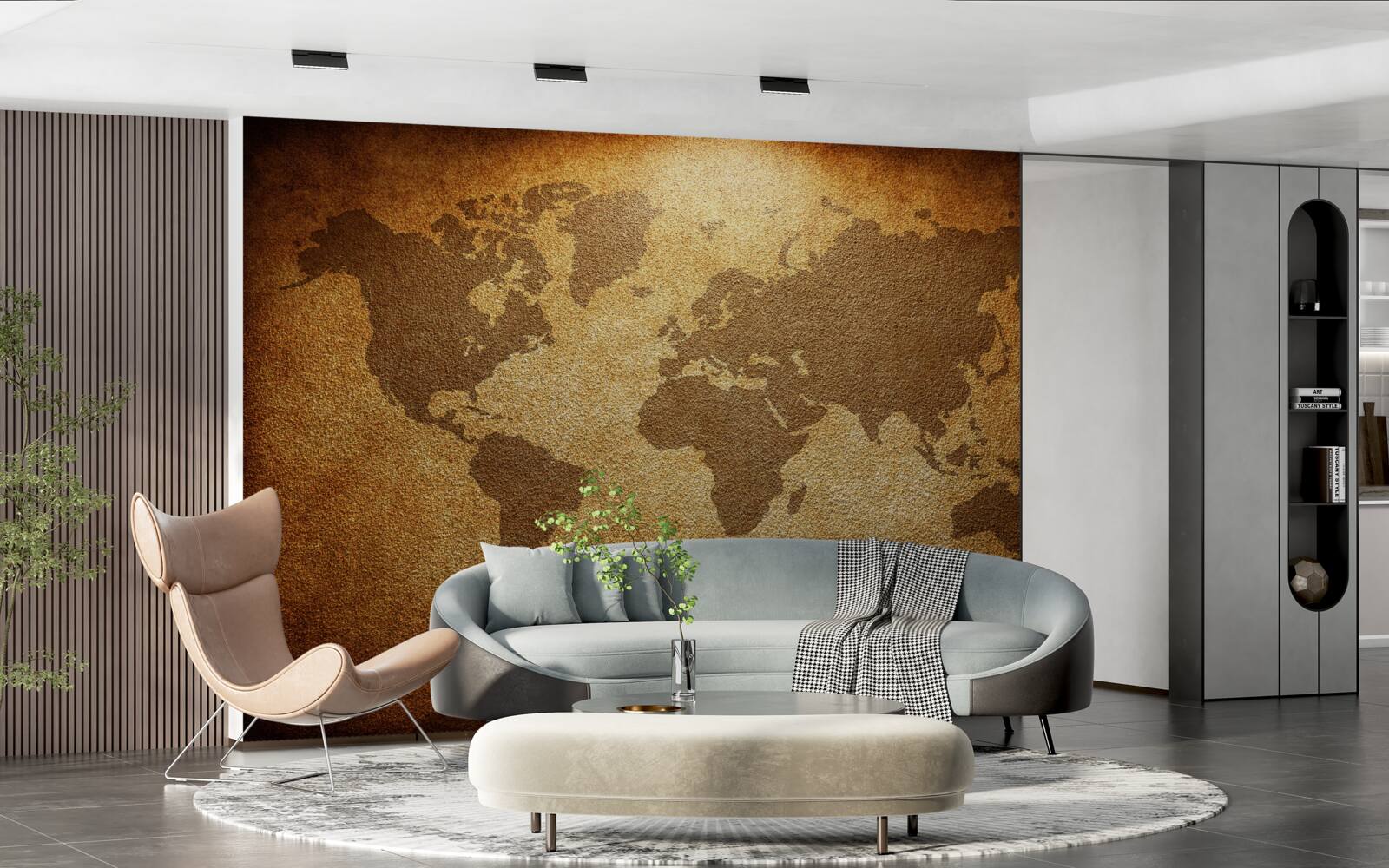 Fototapeta zemegule s kontinentmi