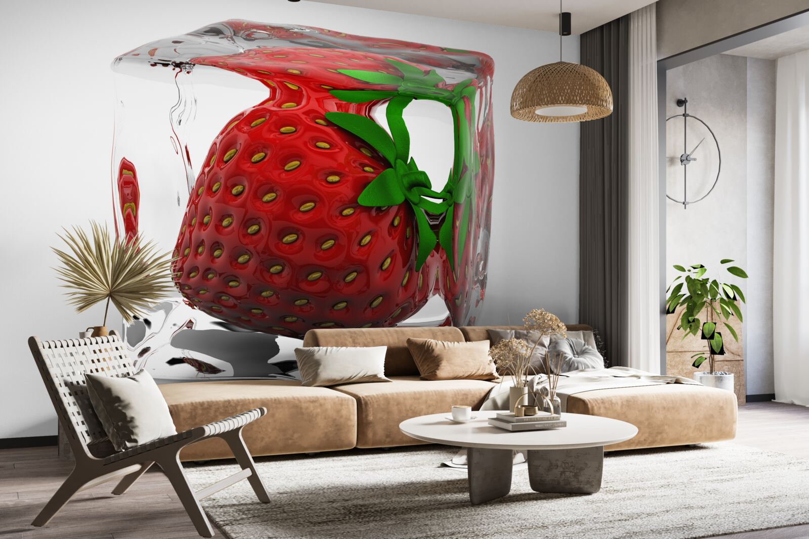 Fototapeta mrazené potraviny