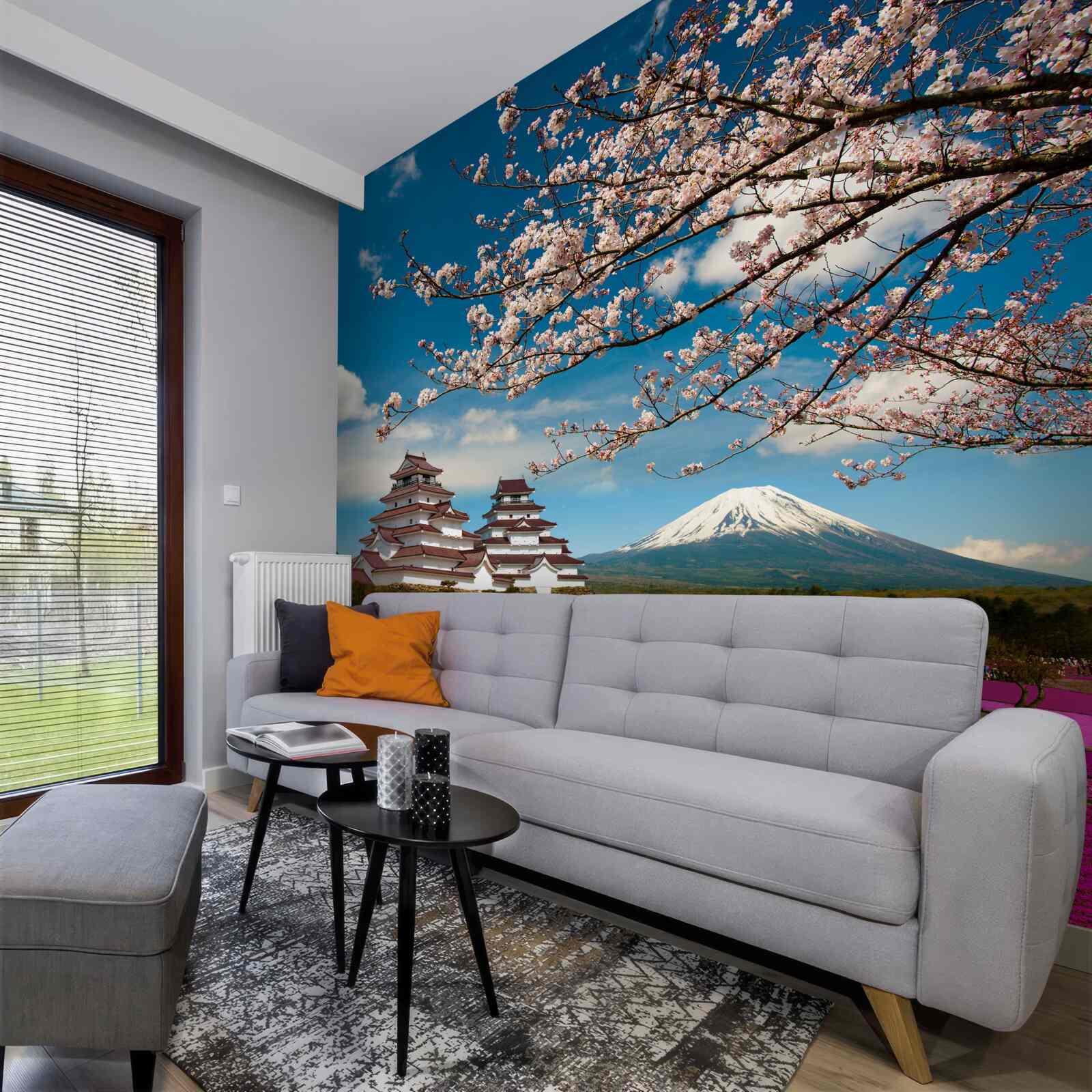 Fototapeta Japonské záhrady na soli