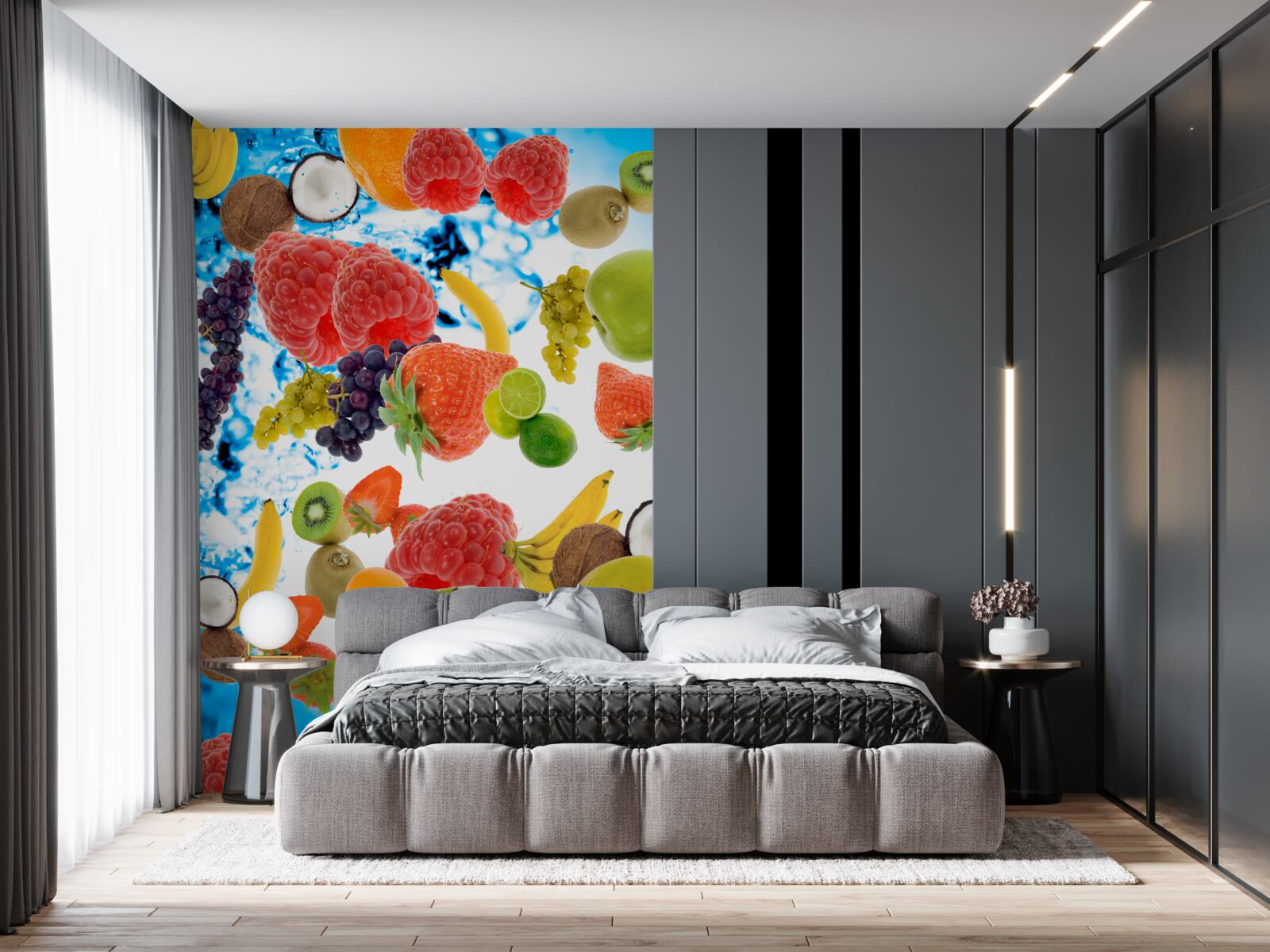 Fototapeta čerstvé letné ovocie vo vode