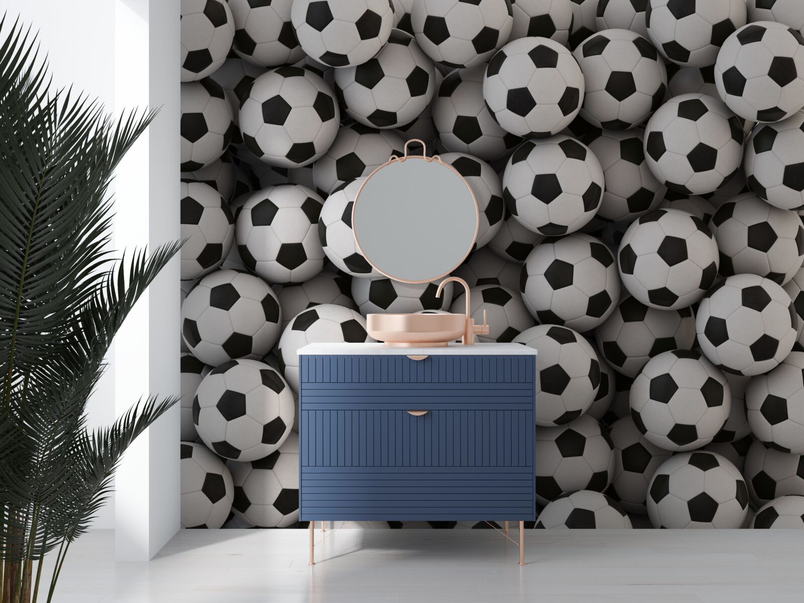 Fototapeta krabica plná loptičiek