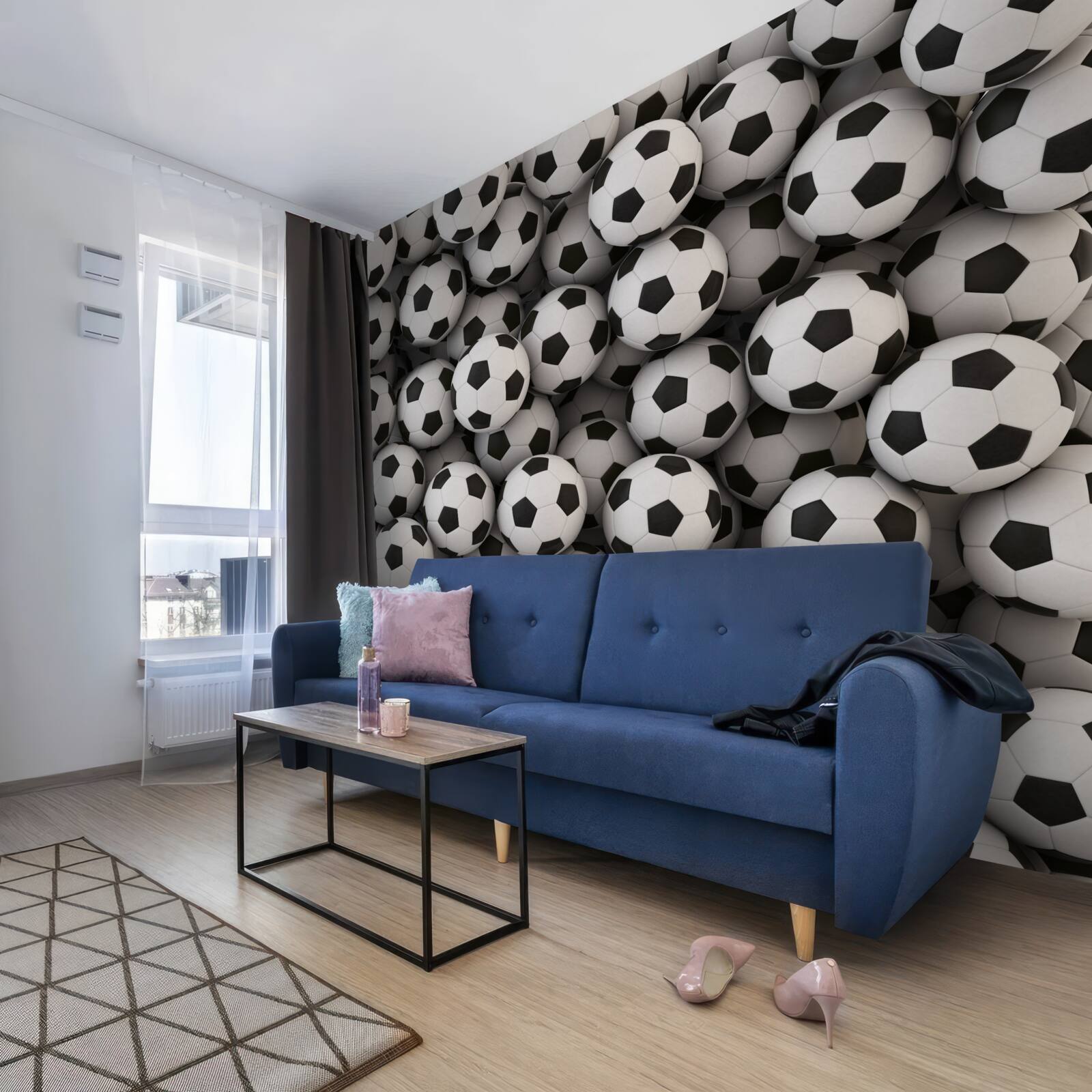 Fototapeta krabica plná loptičiek