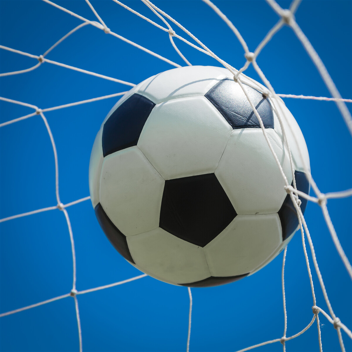 Fototapeta loptu v bránke