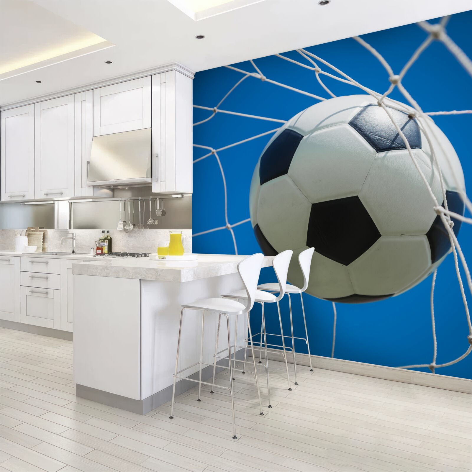 Fototapeta loptu v bránke