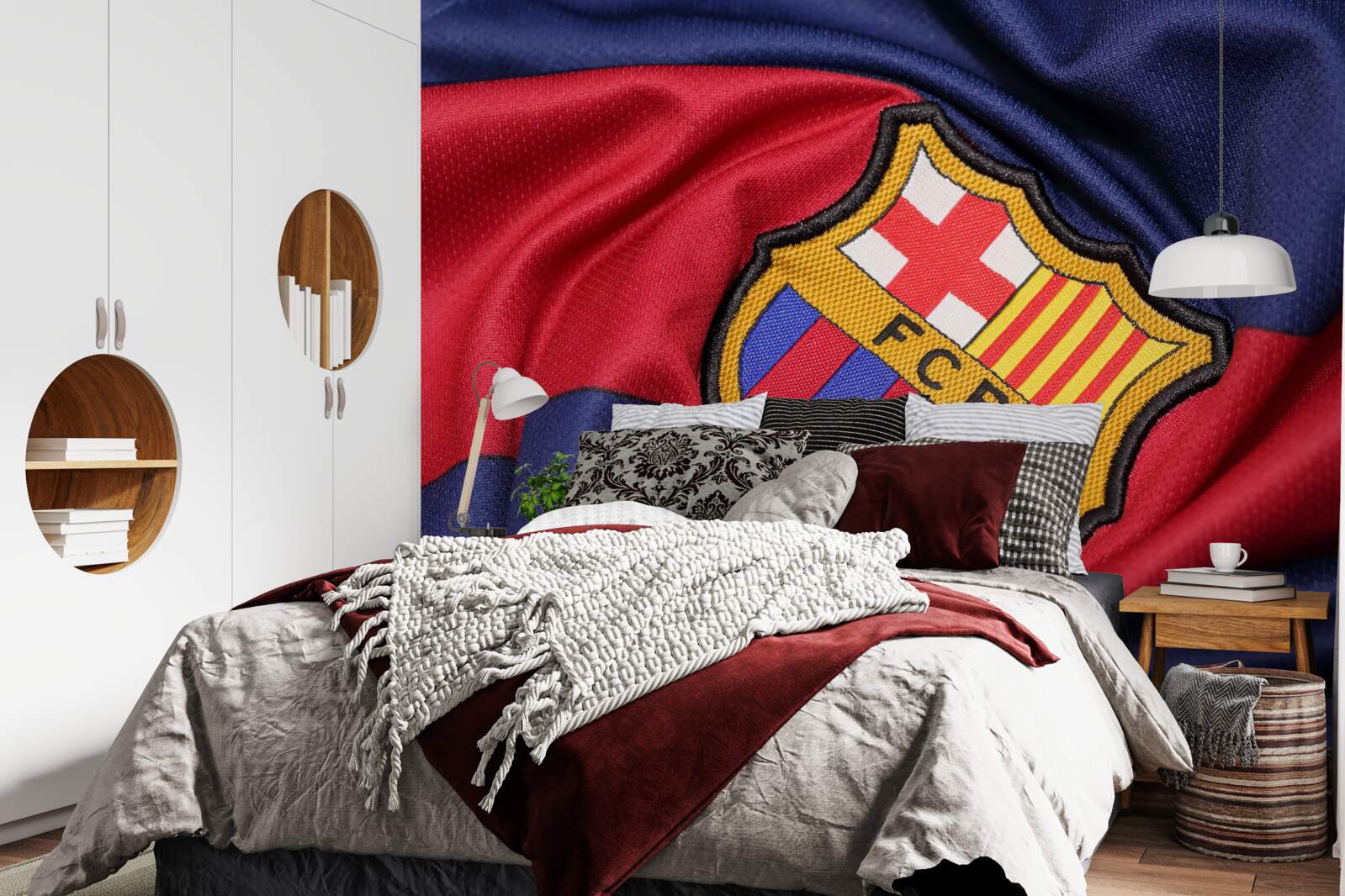 Fototapeta Znak futbalového klubu Barcelona