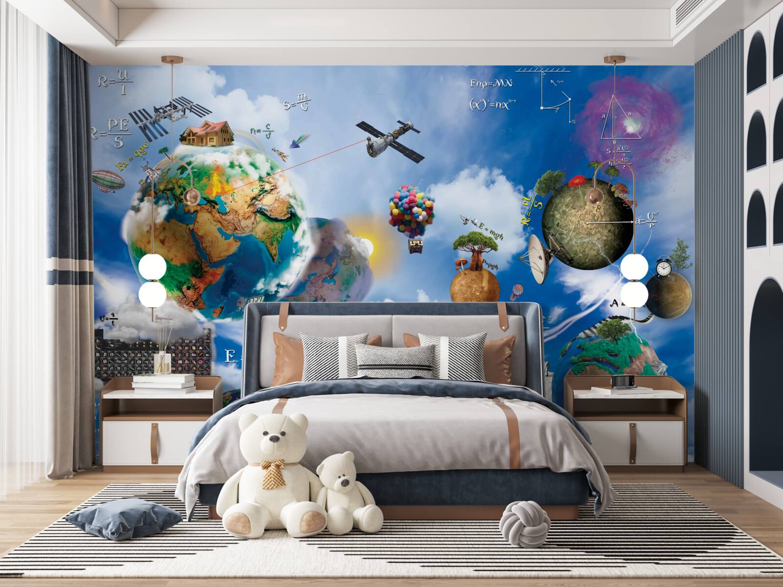 Fototapeta planéta budúcnosti a zariadení budúcich technológií