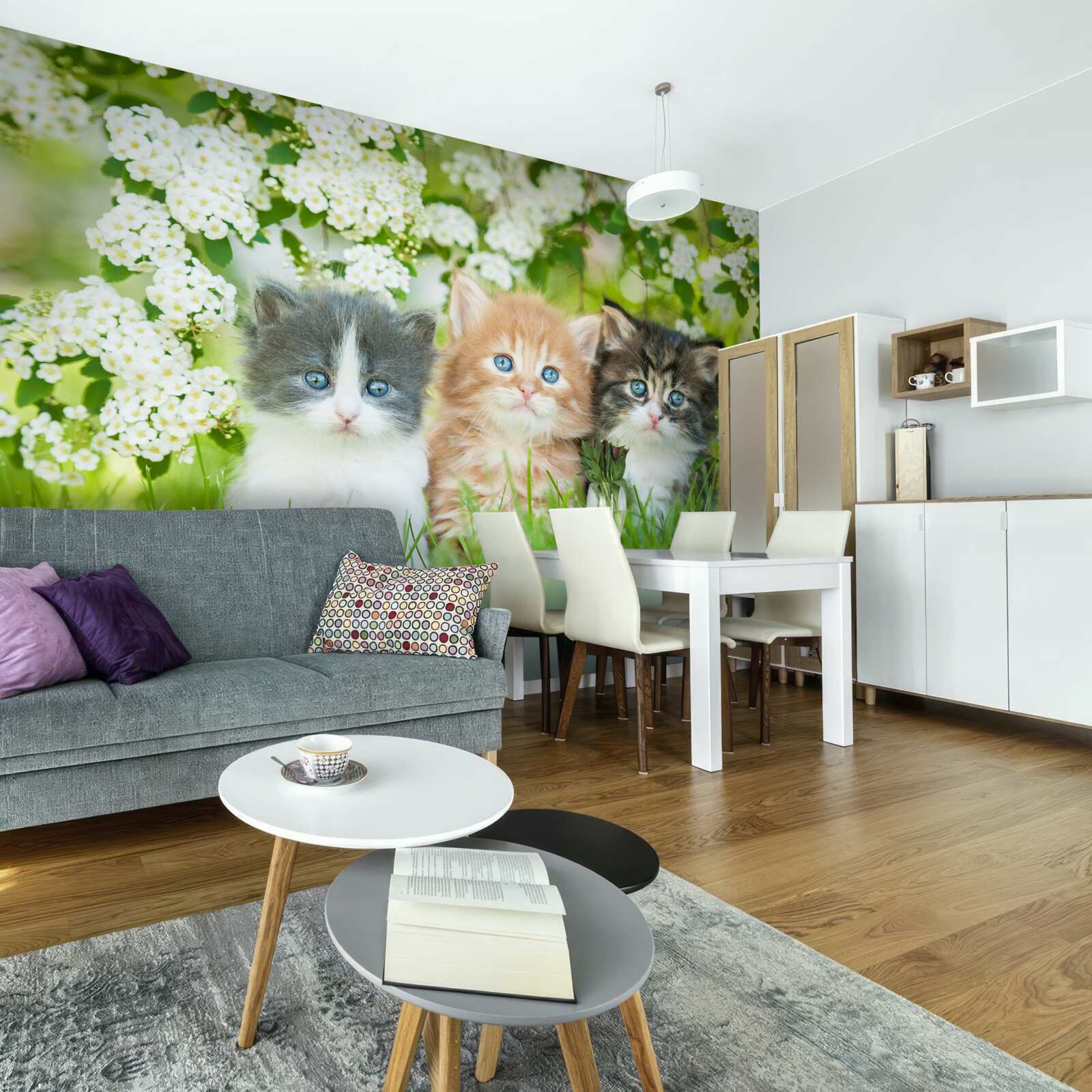 Fototapeta maličký na rozkvitnutej lúke