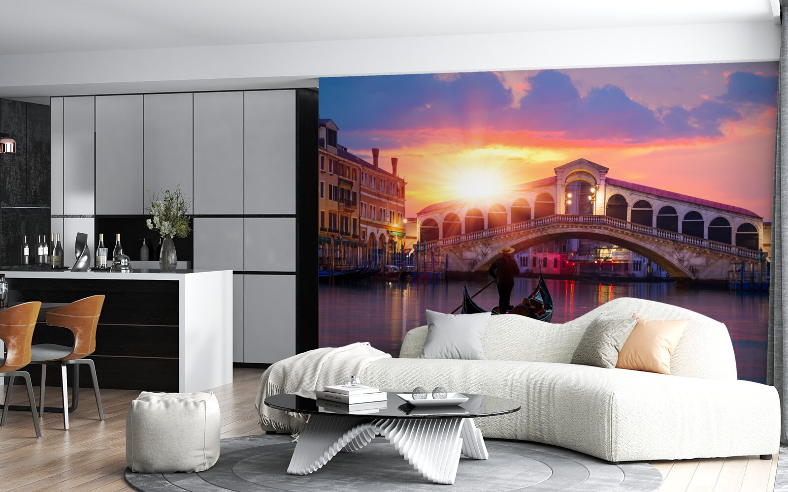 Fototapeta soľ je pod dozorom v Benátkách riedka