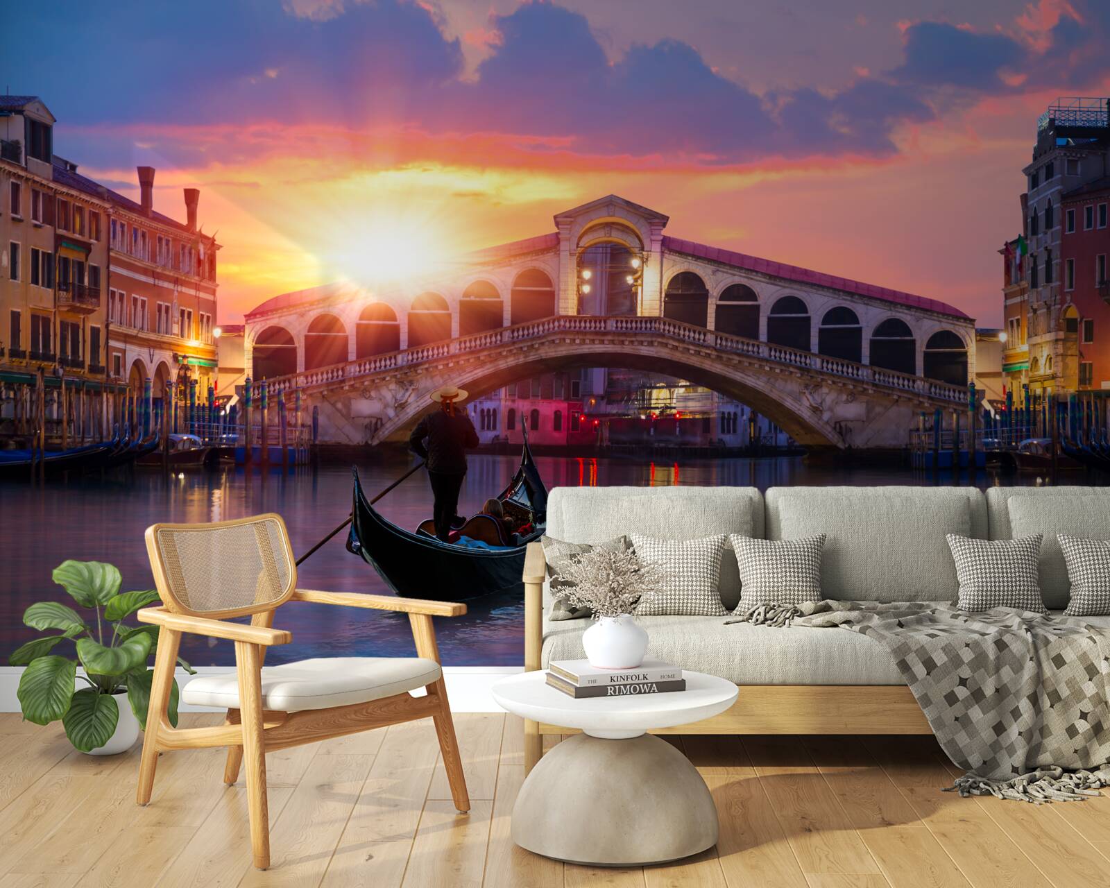 Fototapeta soľ je pod dozorom v Benátkách riedka