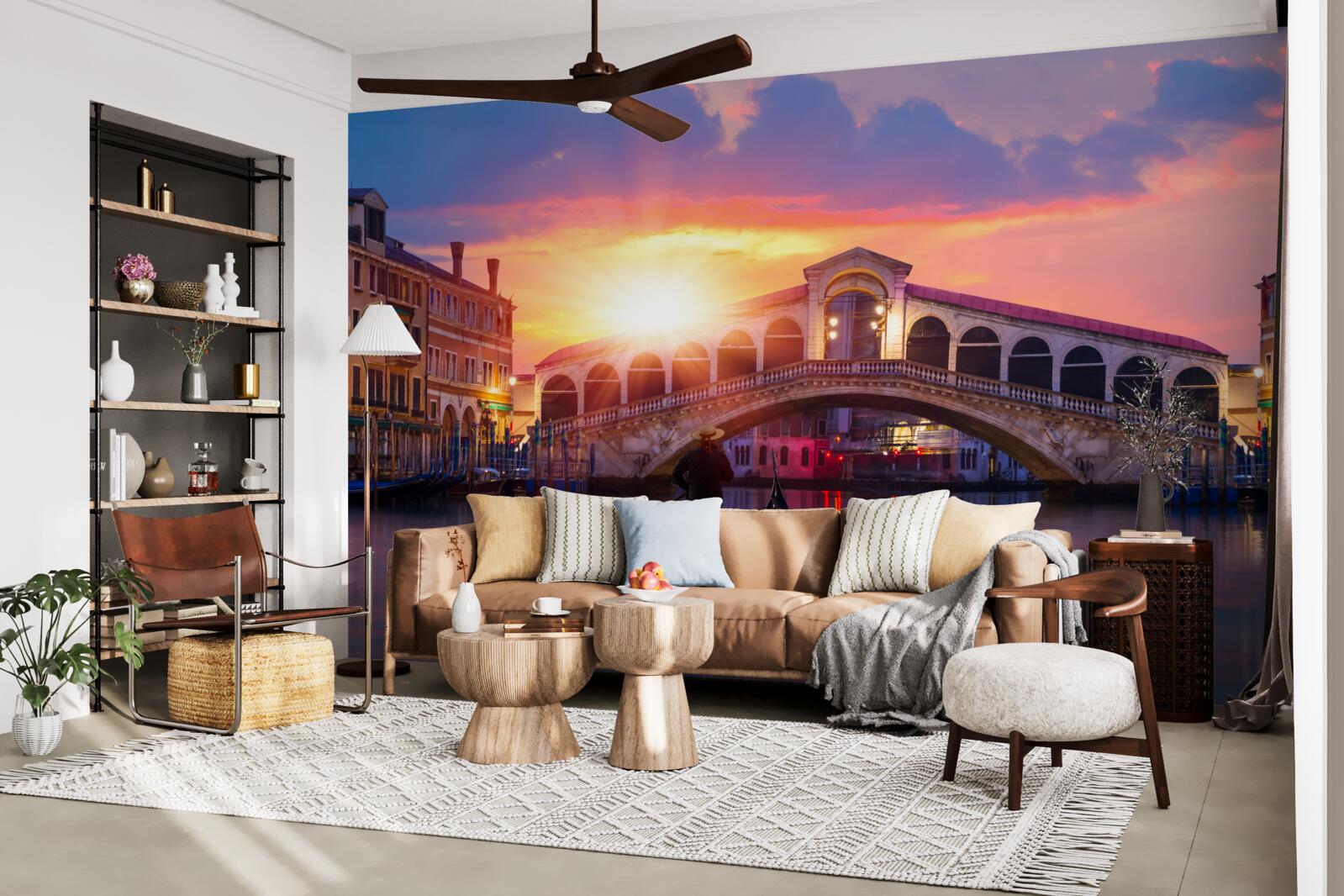 Fototapeta soľ je pod dozorom v Benátkách riedka