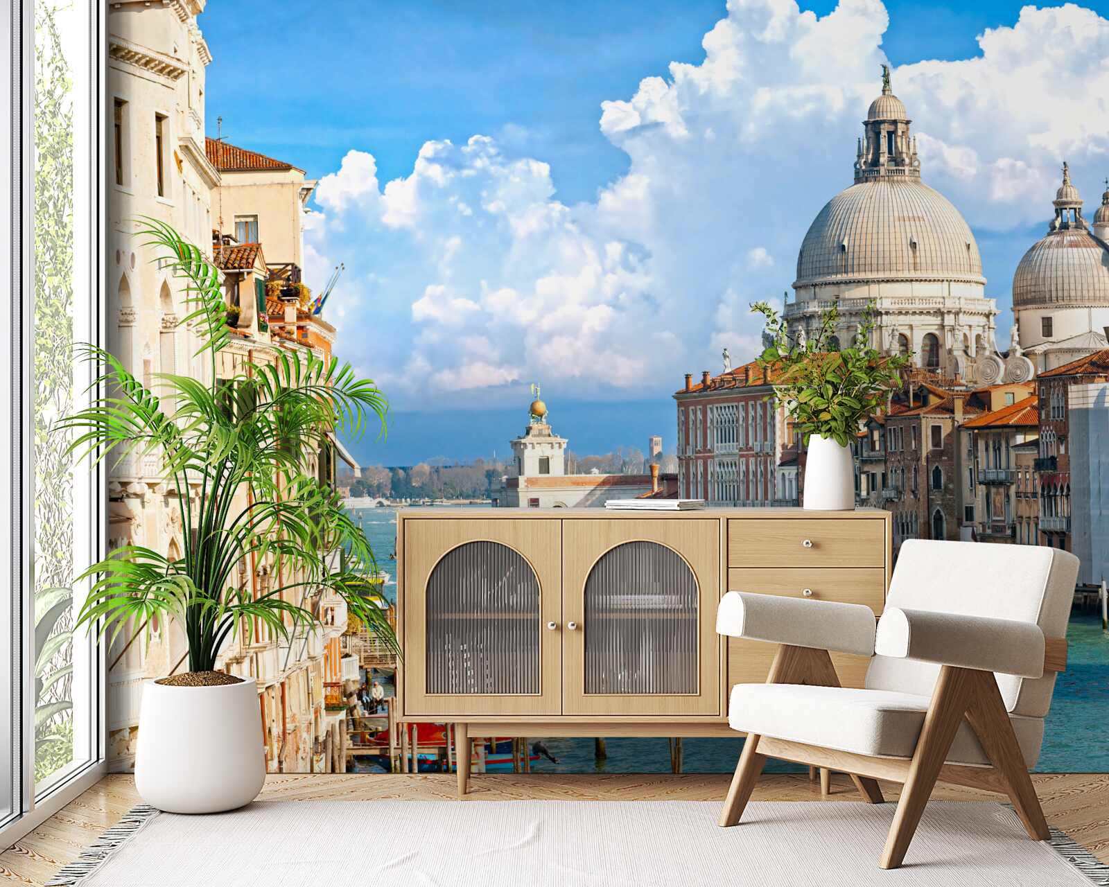 Fototapeta panoramatický výhľad na Benátky