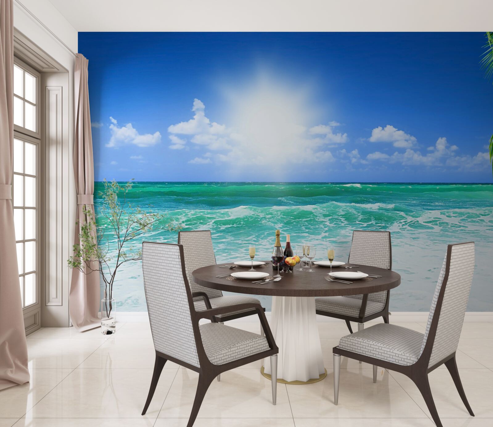 Fototapeta tropický príliv počas dňa